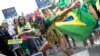 Pro- and Anti-Rousseff Demonstrations in Streets of Brazil