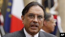 Presiden Pakistan Asif Ali Zardari (Foto: dok).