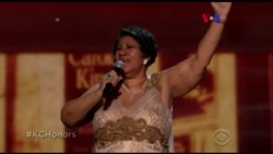 Aretha Franklin faz Presidente Obama chorar