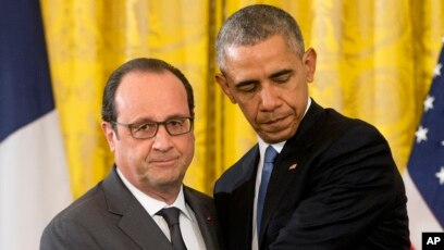 rencontre hollande obama cravate