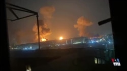 ویدیوی منتسب به انفجارهای غرب تهران در سمت فرودگاه مهرآباد تهران شنبه ۱۶ اسفند - منبع وحیدآنلاین