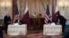 وزیران امور خارجه آمریکا و قطر - ۲۱ آبان ۱۴۰۰ 