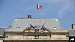 FILE - A view of the Conseil d'Etat, France's top administrative court, in Paris, Aug. 26, 2016. 