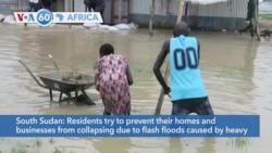 VOA60 Africa - South Sudan: The floods left at least 102 dead and displaced some 135,000