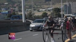 Japanese adventurer Suzuki arrives in South Africa after 6,000-kilometer trip on foot