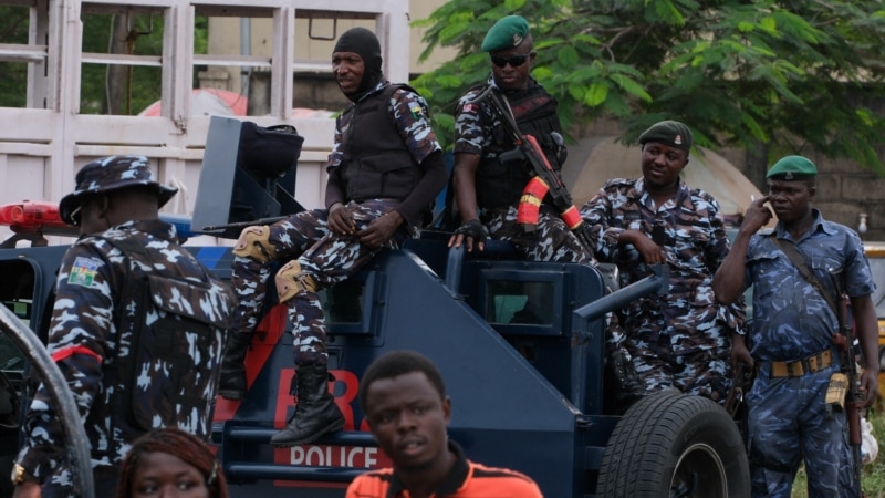 Nigerian authorities warn against calling for coup after protests