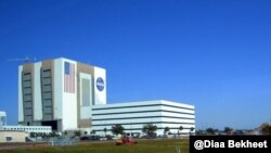 FILE - The 526-ft NASA Vehicle Assembly Building at the Kennedy Space Center in Cape Canaveral, Florida. (Photo: Diaa Bekheet)