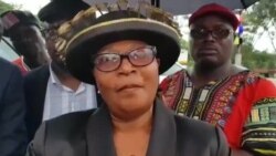 UNkosazana Thokozani Khupe Ulandisa Ngokutshaywa Kwakhe Ngabasekeli beMDC-T Emfeni kaTsvangirai