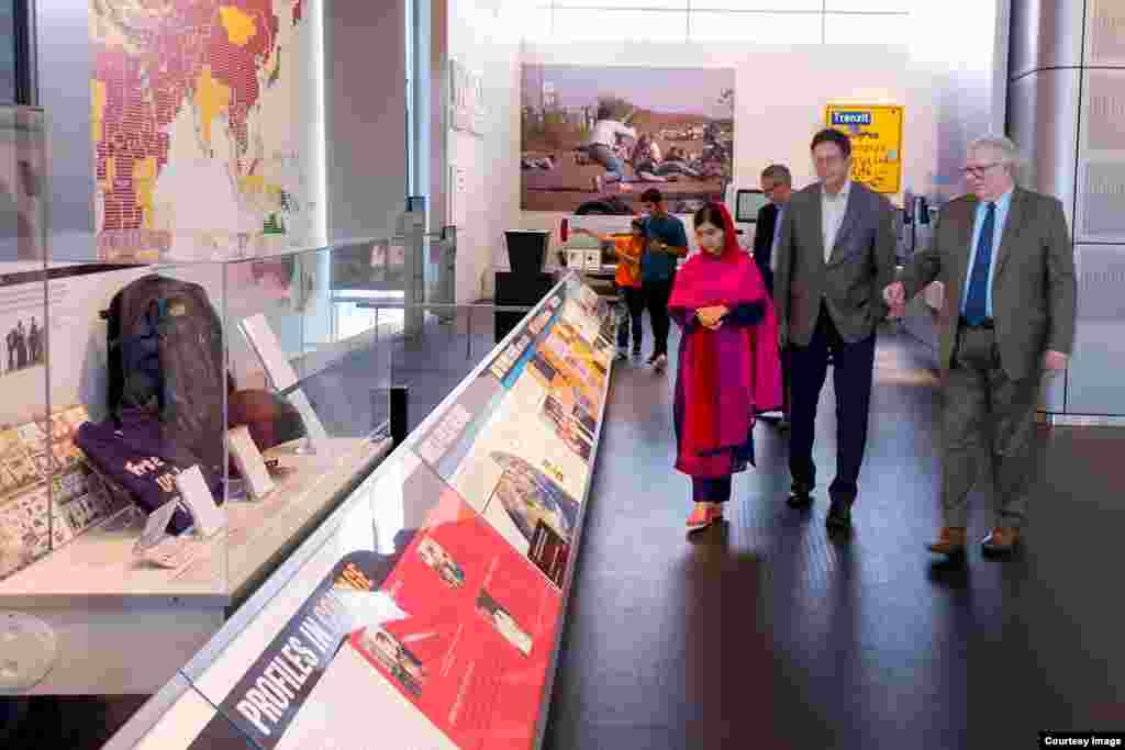 ملاله په نیوزیم کې