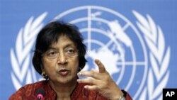 U.N. High Commissioner for Human Rights Navi Pillay (file photo) (AP)