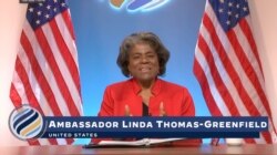 La embajadora de Estados Unidos ante las Naciones Unidas Linda Thomas-Greenfield