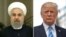 Iranski predsednik Hasan Rohani i predsednik SAD Donald Tramp