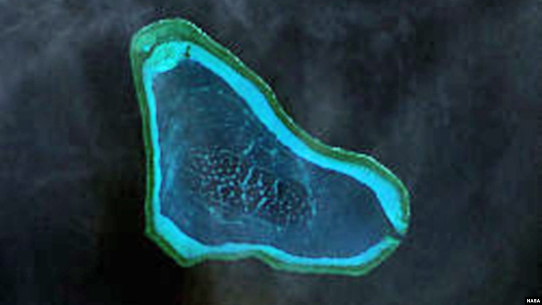 Scarborough Shoal, pulau yang menjadi sengketa Filipina dan China di Laut China Selatan (Foto: dok). 