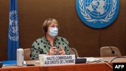 Cao ủy Nhân quyền LHQ Michelle Bachelet.