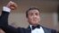 El actor Sylvester Stallone a su llegada a la ceremonia de entrega de premios del 72 ° festival internacional de cine, Cannes, sur de Francia, el sábado 25 de mayo de 2019. (AP foto / Petros Giannakouris).
 
