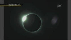 NASA video of total solar eclipse in Hopkinsville, Kentucky