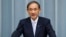 스가 요시히데 일본 관방장관.