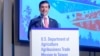由美国农业部负责贸易和农产品事务的副部长卢克·林德伯格(Luke J. Lindberg)率领的一个贸易代表团2025年9月29日至10月1日访问台湾，旨在为美国企业拓展贸易机遇，并推动美国农产品出口。(照片来源：美国在台协会，2025年9月29日)