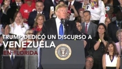 Trump: "Todas las opciones están abiertas" sobre Venezuela