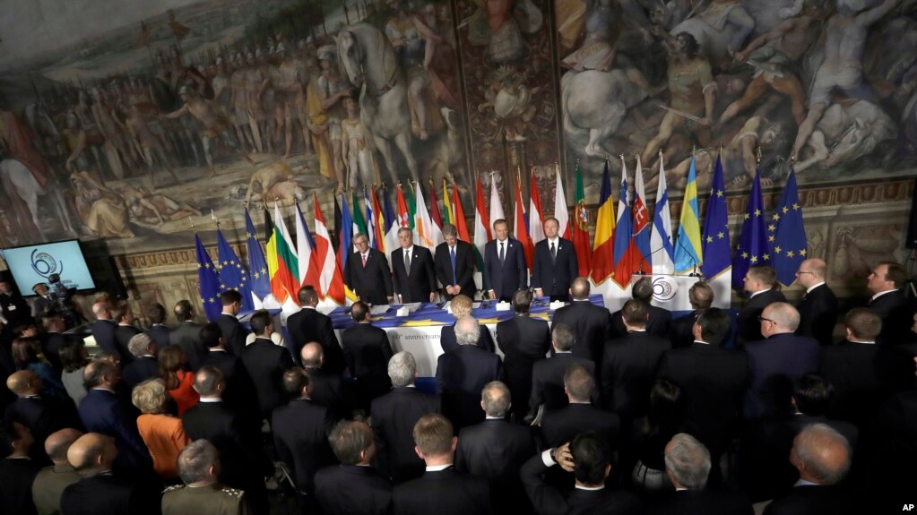 Bashkimi Evropian shënon 60 vjetorin