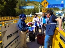 Muchas personas en Colombia pasan al país por las denominadas "trochas". Foto: Cortesía Migración Colombia.