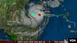 Topan Wutip dengan kecepatan 100 kilometer per jam dilaporkan telah menghancurkan sekitar 100.000 rumah di Vietnam, Selasa (10/1).