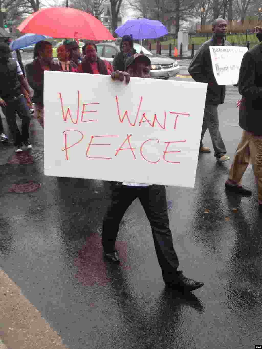 Abarundi mu myiyerekano i Washington DC