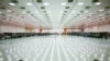 The room where the laser beam of the "Extreme Light Infrastructure-Nuclear Physics"- ELI-NP laser is produced is pictured in Magurele city nearby Bucharest March 26, 2024.