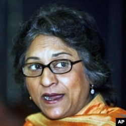 Pakistani human rights lawyer and Special Rapporteur on Freedom of Religion of the UN Human Rights Council Asma Jahangir (File)