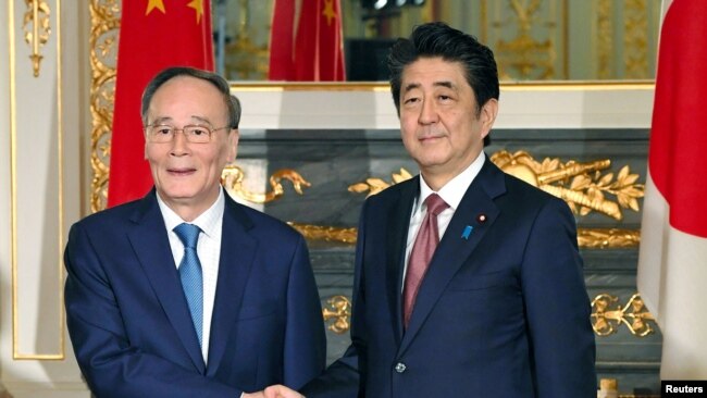 日首相要求北京就扣押日本公民案採取積極行動