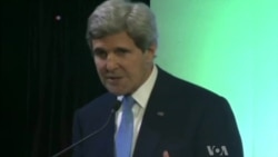 Kerry Calls for Greater Political Will to Reverse Global Climate Change