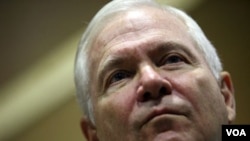 El secretario de Defensa estadounidense, Robert Gates.