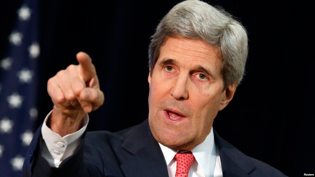 FILE - U.S. Secretary of State John Kerry.