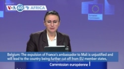 VOA60 Africa - EU calls expulsion of French ambassador to Mali unjustified