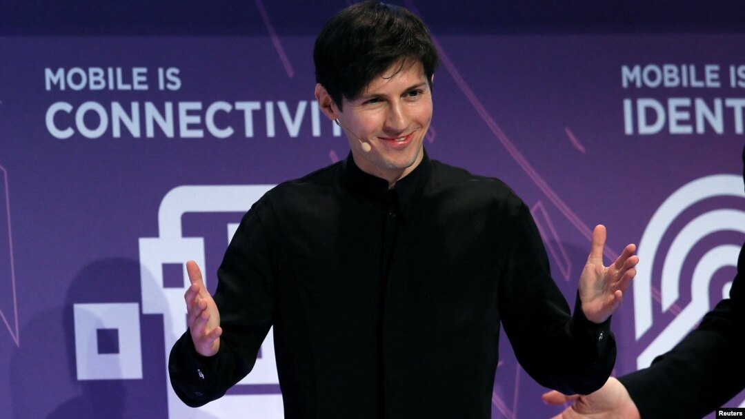 Sáng lập viên-Tổng Giám đốc Telegram Pavel Durov trong một sự kiện ở Barcelona (ảnh tư liệu).