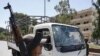 Bom nổ gần đoàn xe của các quan sát viên LHQ ở Syria
