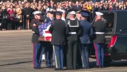 Máxima honra fúnebre para el presidente Bush