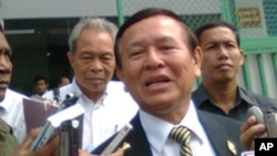 Human Rights Party President Kem Sokha.