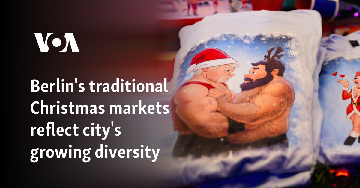 Berlin's traditional Christmas markets reflect city's growing diversity