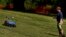 Robot competing in NASA's 2013 Robot Challenge in Worcester, Massachusetts June 5, 2013