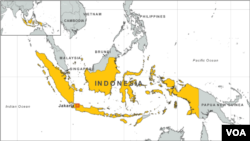 Map of Indonesia