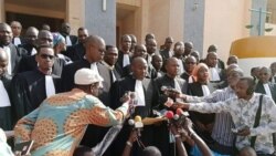 Boubacar OUMAROU bâtonnier de l’ordre des avocats du Niger, le 9 mars 2020 (Courtesy Image)