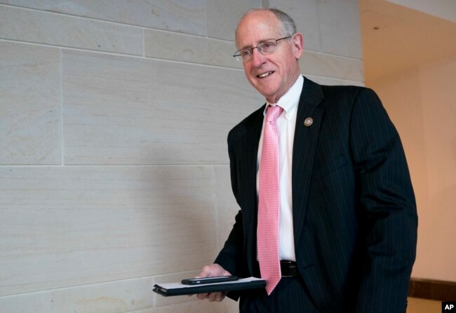 Rep. Mike Conaway, a Texas Republican, is seen at the Capitol in Washington, March 8, 2018.