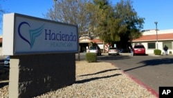 Hacienda HealthCare di kota Phoenix, Arizona di mana seorang perempuan yang dirawat karena koma, melahirkan akhir tahun 2018 lalu (Foto: AP).