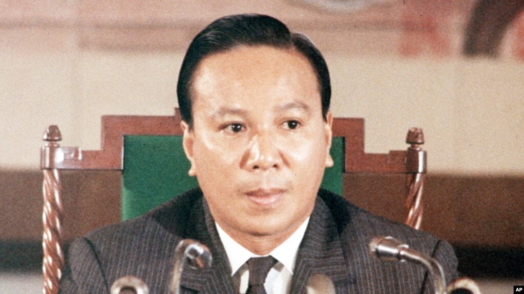 Tổng thống VNCH Nguyễn Văn Thiệu. (AP Photo)