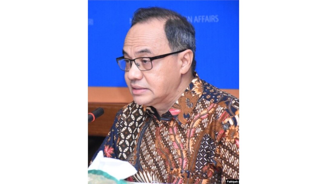 Plt. juru bicara Kemlu RI, Teuku Faizasyah (foto: VOA/Fathiyah)