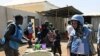 联合国和非盟部队保护摩加迪沙援助人员