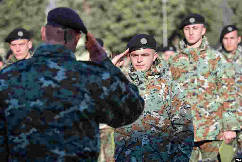 New soldiers of the Army of North Macedonia / Нови професионални војници во Армијата