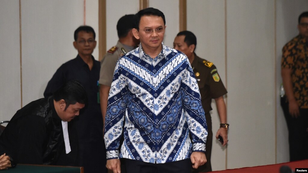 Image result for Sidang vonis Basuki Tjahaja Purnama alias Ahok