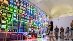 Nam June Paik's "Electronic Superhighway"